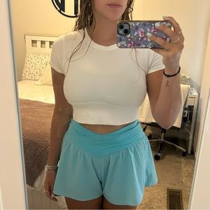 OFFLINE By Aerie Sidewalk Seamless Cropped T-Shirt